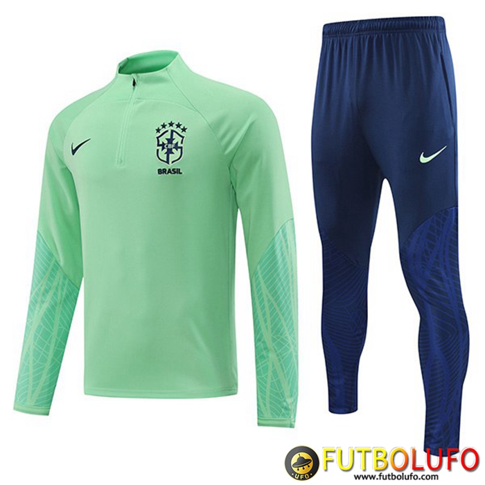 Chandal Equipos De Futbol Brasil Verde 2022/2023