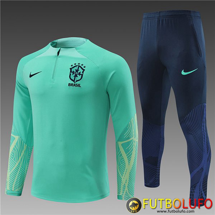 Las Mejores Chandal Equipos De Futbol Brasil Ninos Verde 2022/2023