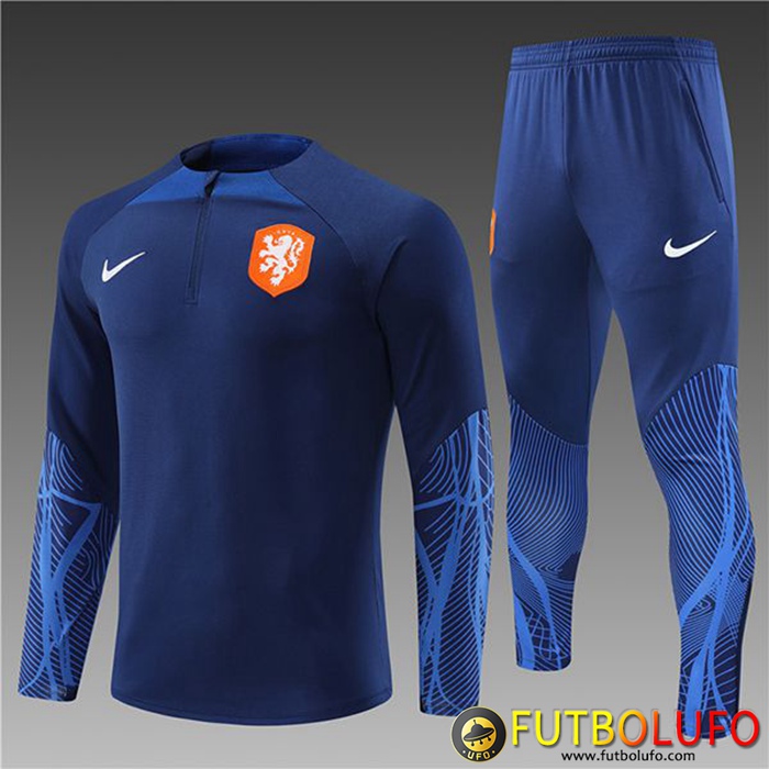 Chandal Equipos De Futbol Países Bajos Ninos Azul 2022/2023