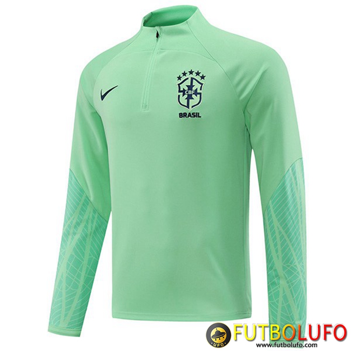 Sudadera De Entrenamiento Brasil Verde 2022/2023