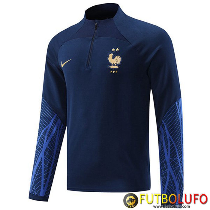 Sudadera De Entrenamiento Francia Azul Marinos 2022/2023