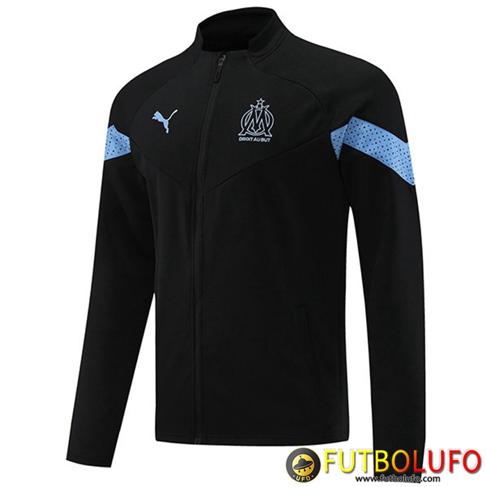 Chaquetas Futbol Marsella Negro 2022/2023