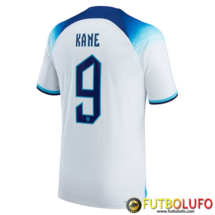 Camisetas De Futbol Inglaterra (KANE #9) Copa Del Mundo 2022 Primera