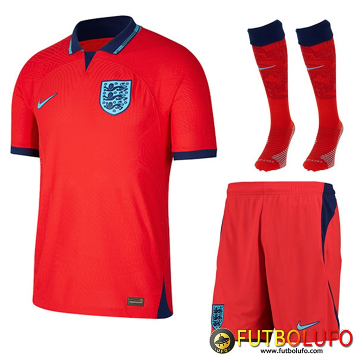 Camisetas De Futbol Inglaterra Segunda (Cortos + Pantalones) 2022/2023