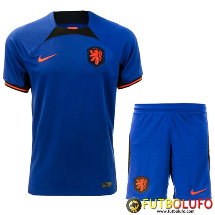 Nueva Camisetas De Futbol Países Bajos Segunda 2022/2023