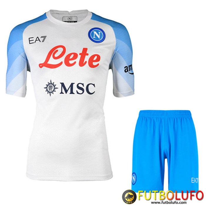 Camisetas De Futbol SSC Napoli Segunda + Cortos 2022/2023