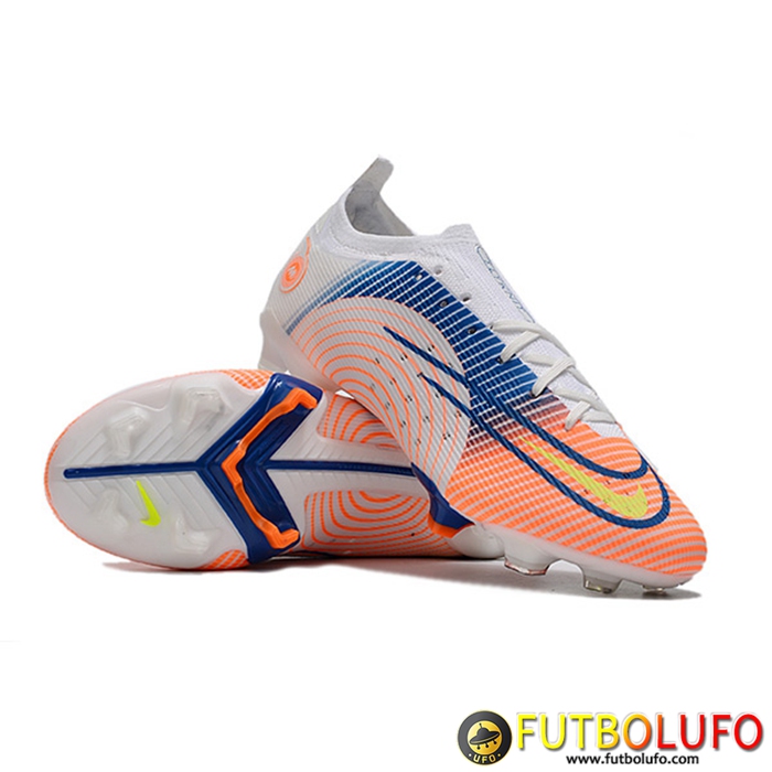 Nike Botas De Fútbol Mercurial 14 Low Gang FG Blanco/Rosa