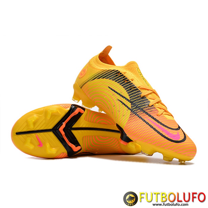 Nike Botas De Fútbol Mercurial 14 Low Gang FG Naranja