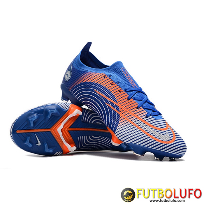 Nike Botas De Fútbol Mercurial 14 Low Gang FG Azul