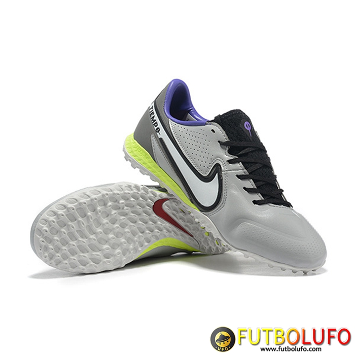 Nike Botas De Fútbol Tiempo Legend 9TF Gris