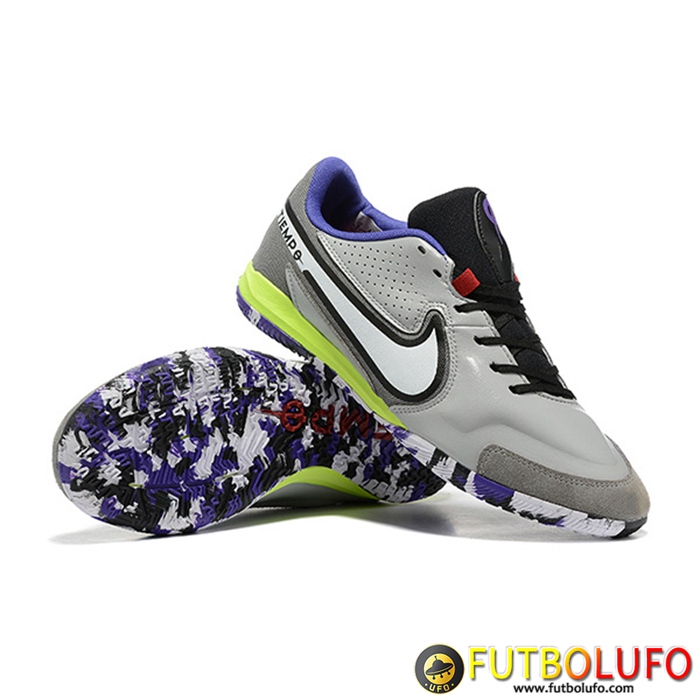Nike Botas De Fútbol Tiempo Legend 9TF Gris