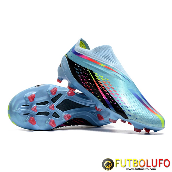 Adidas Botas De Fútbol X Speedportal .1 2022 World Cup Boots FG Azul Claro