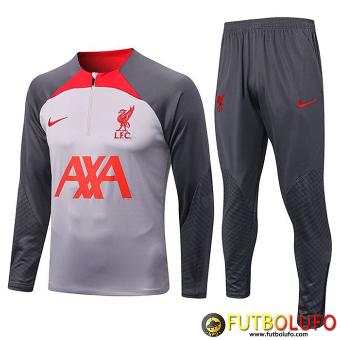 Chandal Equipos De Futbol FC Liverpool Gris Claro 2022/2023