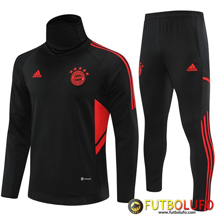 Chandal Equipos De Futbol Bayern Munich cuello alto Negro 2022/2023