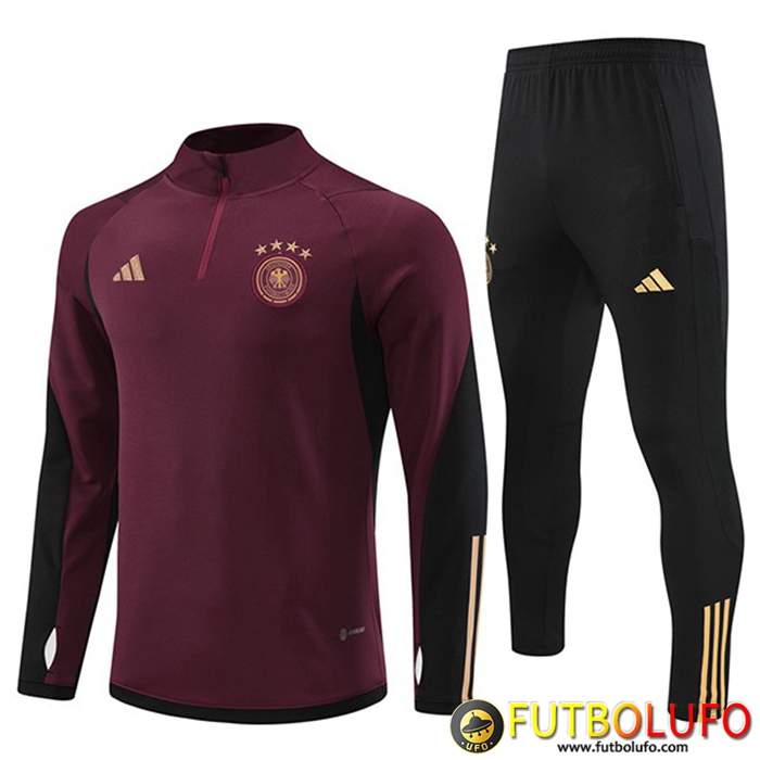 Chandal Equipos De Futbol Alemania Rojo Foncé 2022/2023