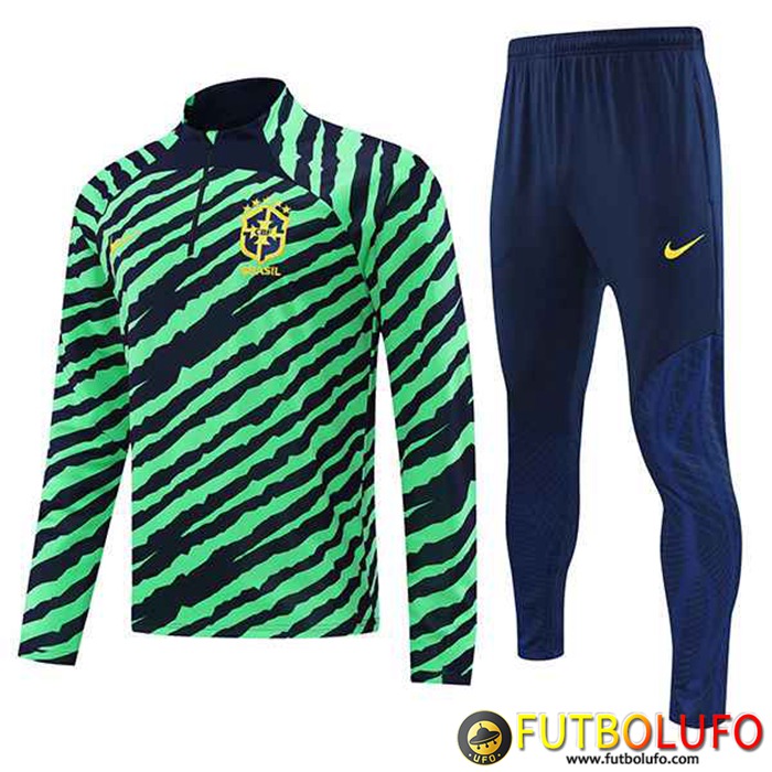Chandal Equipos De Futbol Brasil Verde/Negro 2022/2023