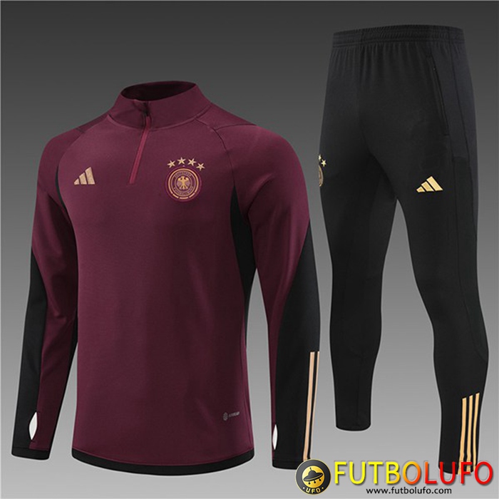 Chandal Equipos De Futbol Alemania Ninos Rojo Foncé 2022/2023