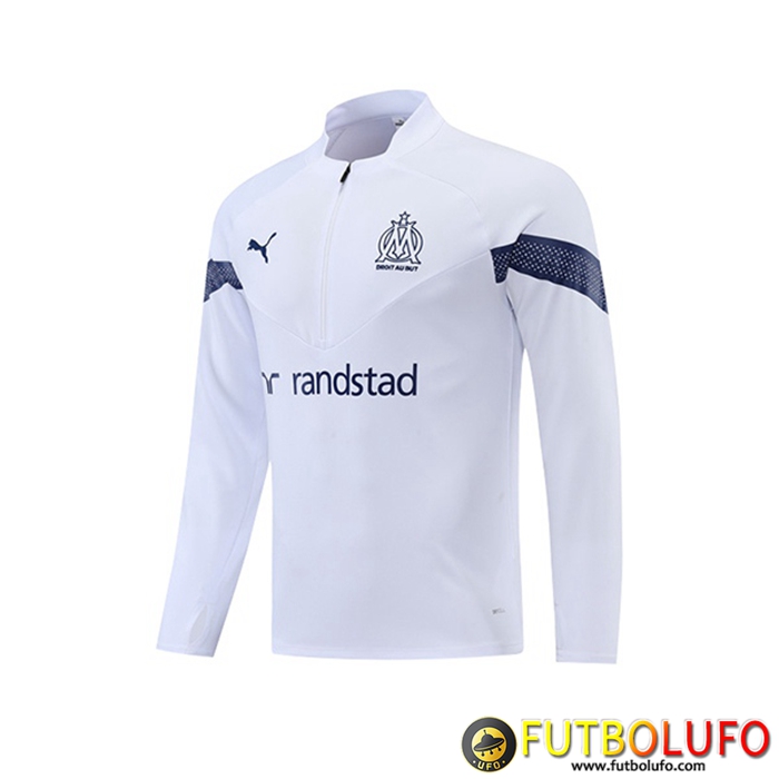 Sudadera De Entrenamiento Marsella Blanco 2022/2023