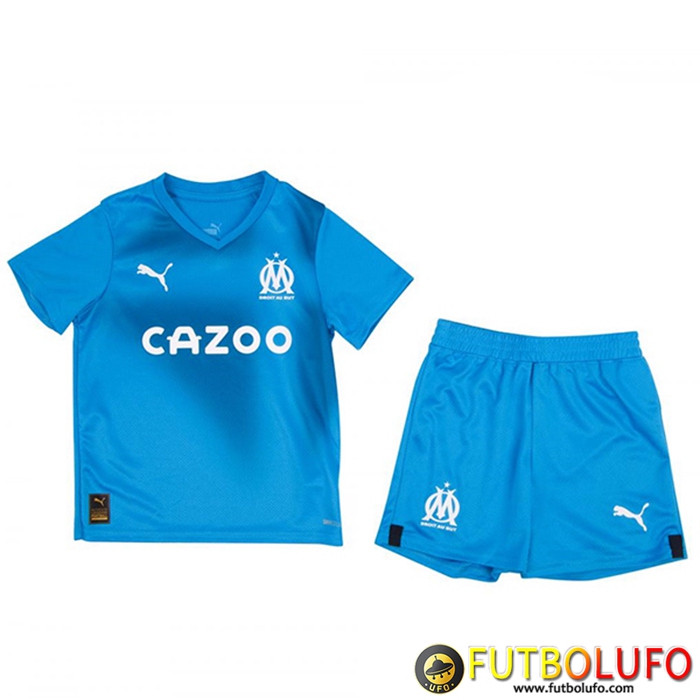 Nueva Camisetas De Futbol Marsella Ninos Tercera 2022/2023