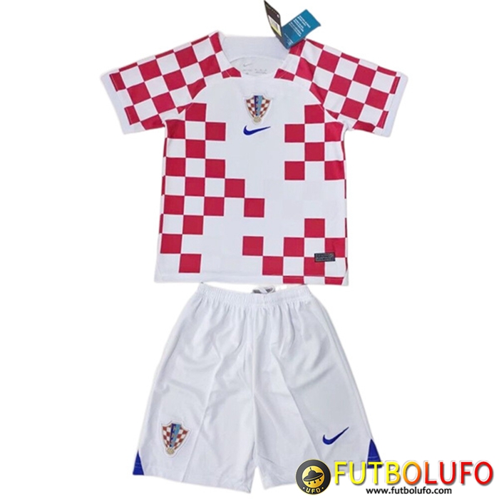 Nueva Camisetas De Futbol Croacia Ninos Primera 2022/2023