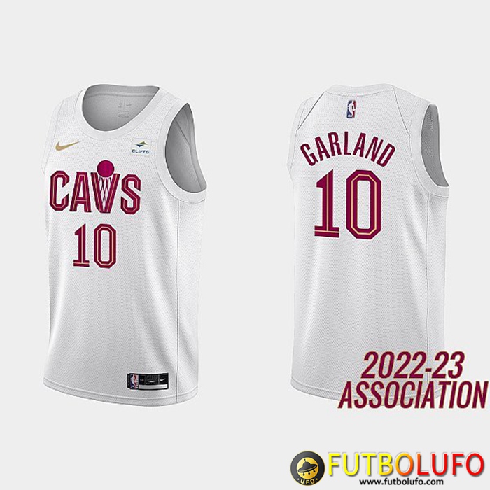 Camisetas Cleveland Cavaliers (GARLAND #10) 2022/23 Blanco