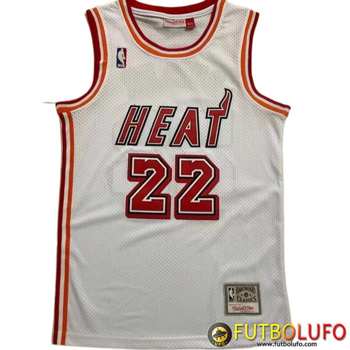 Camisetas Miami Heat (BUTLER #22) 2022/23 Blanco