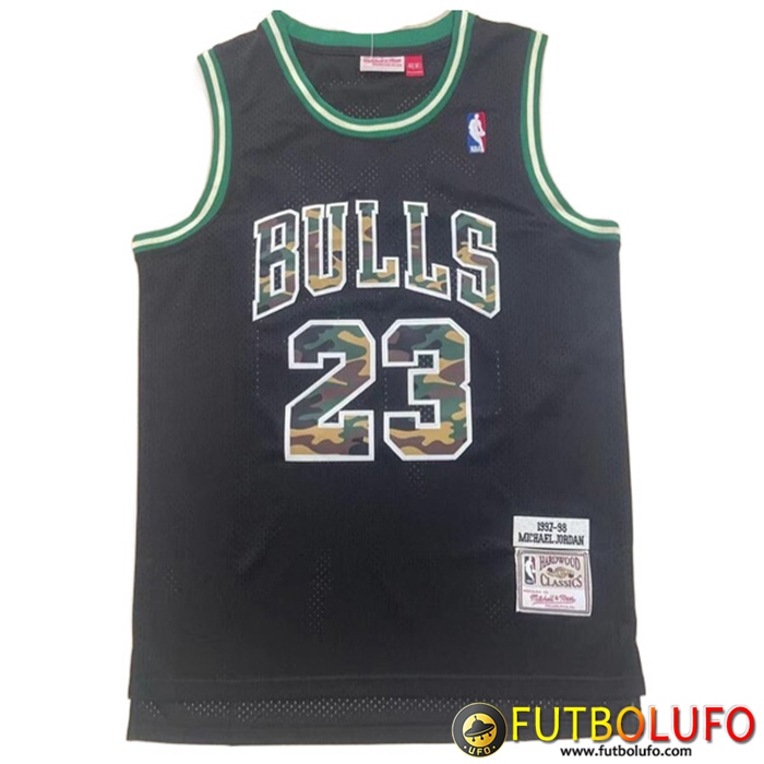 Camisetas Chicago Bulls (JORDAN #23) 2022/23 Negro