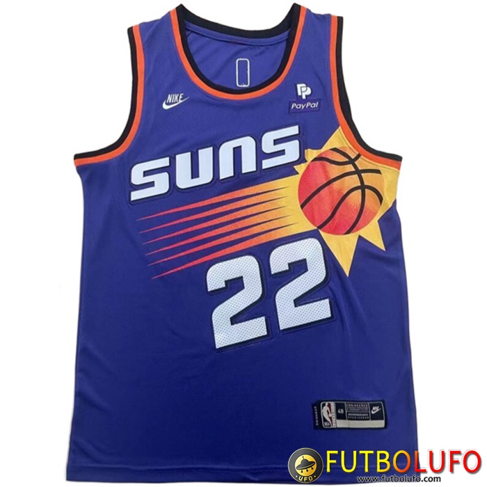 Camisetas Phoenix Suns (AYTON #22) 2022/23 Violeta