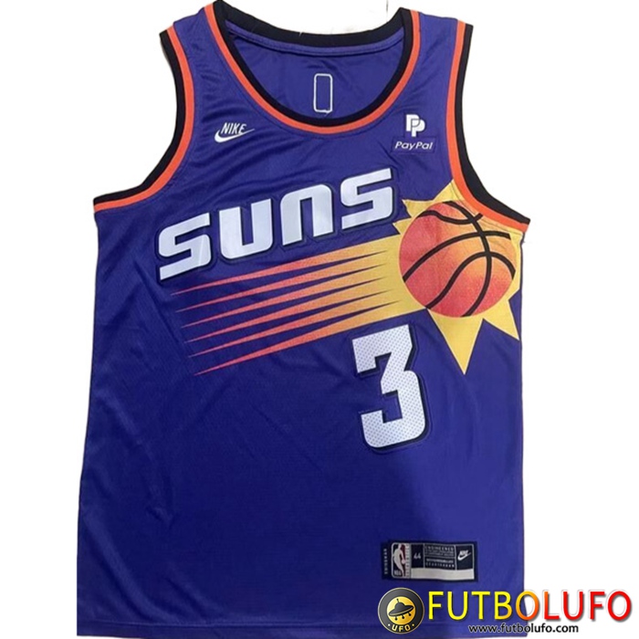Camisetas Phoenix Suns (PAUL #3) 2022/23 Violeta