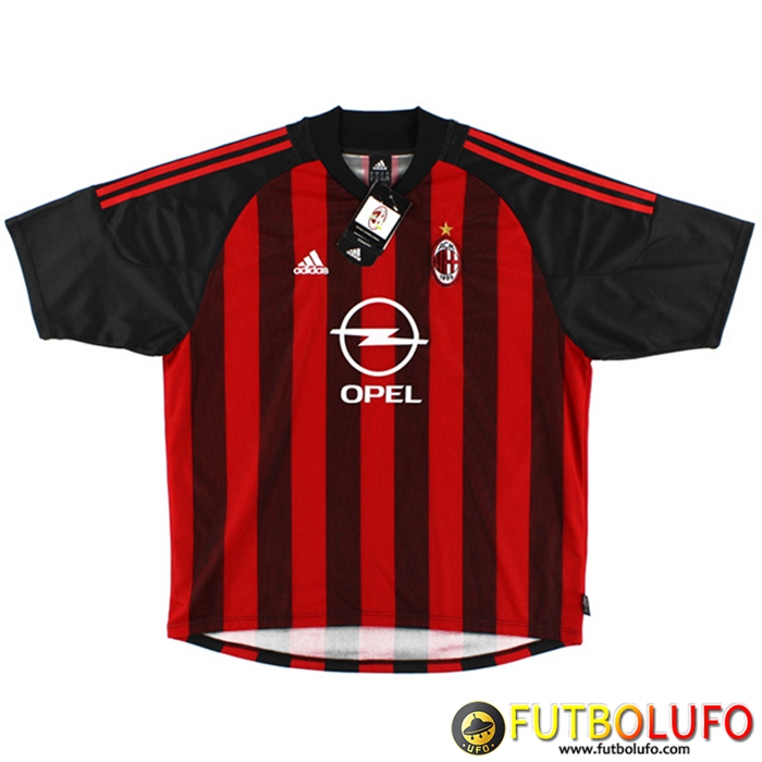 Camisetas De Futbol AC Milan Retro Primera 2002/2003