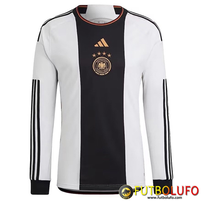 Nueva Camiseta Equipo Nacional Alemania Primera Manga Larga 2022/2023