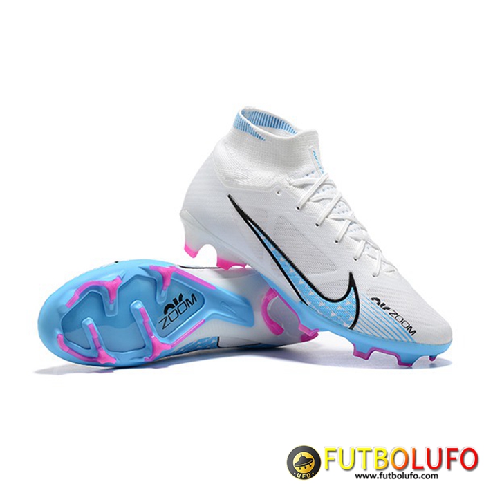 Nike Botas De Fútbol Air Zoom Mercurial Superfly IX Elite FG Blanco