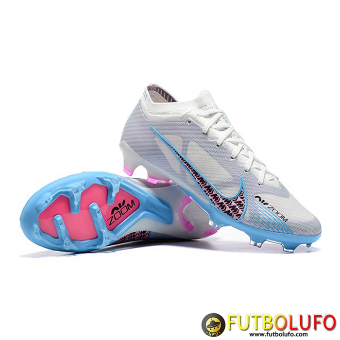 Nike Botas De Fútbol Air Zoom Mercurial Vapor XV Elite FG Blanco