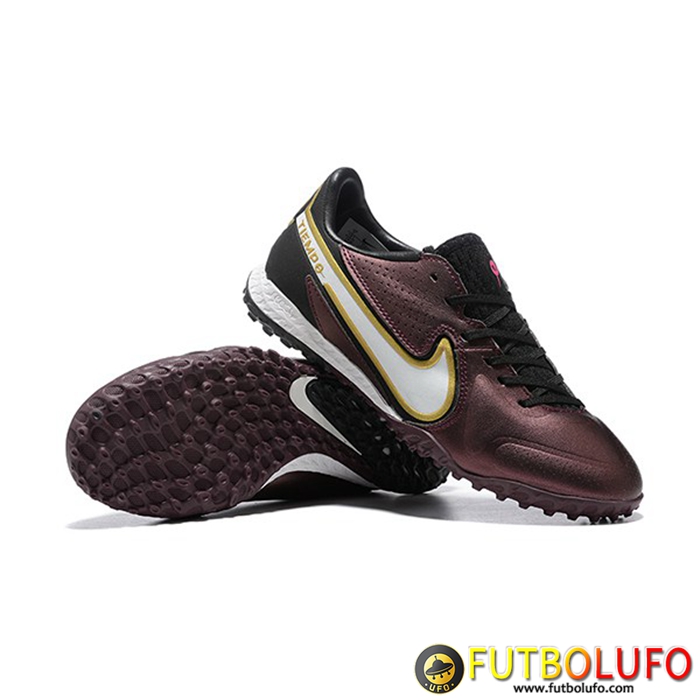Nike Botas De Fútbol Tiempo Legend 9TF Marrón