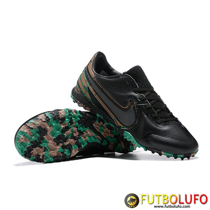 Nike Botas De Fútbol Tiempo Streetgato Negro