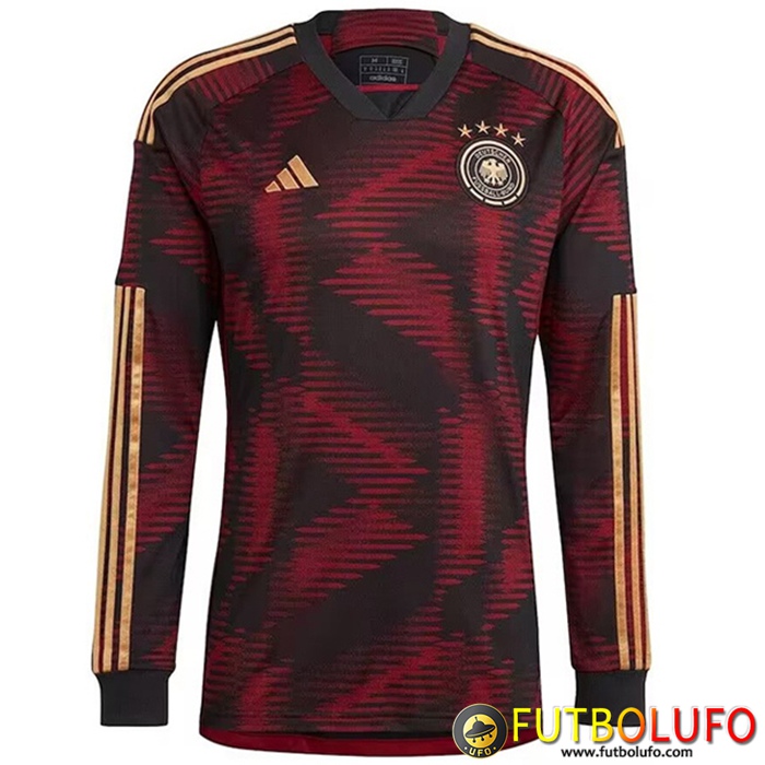 Nueva Camisetas De Futbol Alemania Segunda Manga Larga Copa Del Mundo 2022