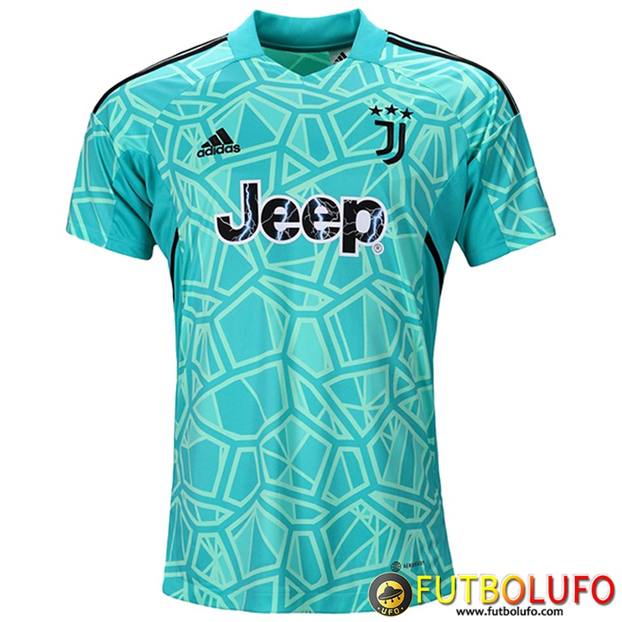 Replicas De Nueva Camisetas De Futbol Juventus Portero Verde 2022/2023