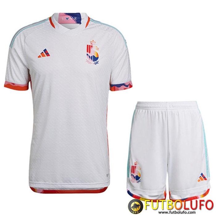 Camisetas De Futbol Bélgica Segunda + Cortos 2022/2023