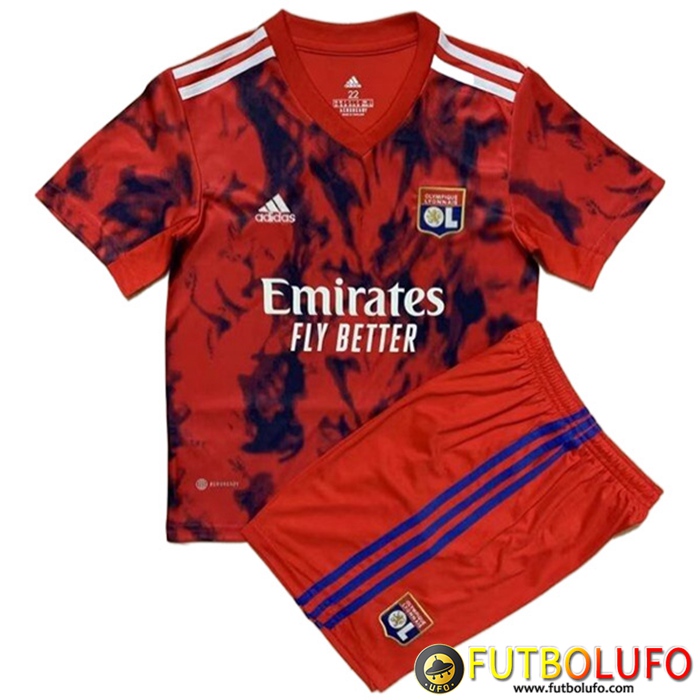 Nueva Camisetas De Futbol Lyon Ninos Tercera 2022/2023