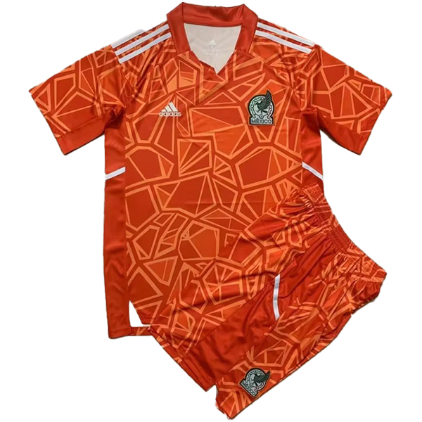 Nueva Camisetas De Futbol México Ninos Portero Rojo 2022/2023