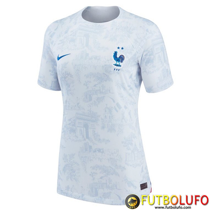 Camisetas De Futbol Francia Mujer Segunda 2022/2023