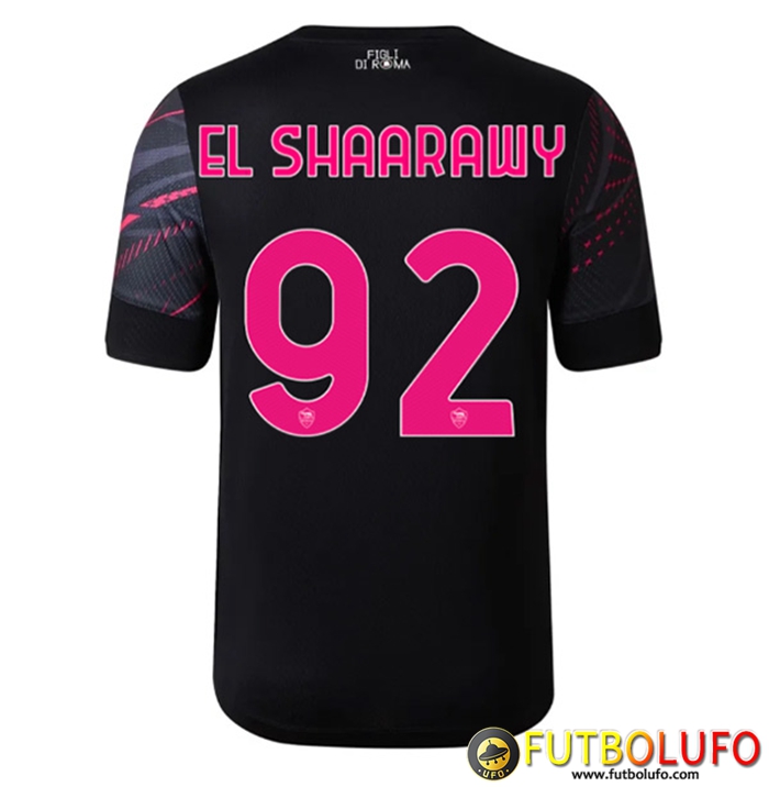 Camisetas De Futbol AS Roma (EL SHAARAWY #92) 2022/2023 Tercera