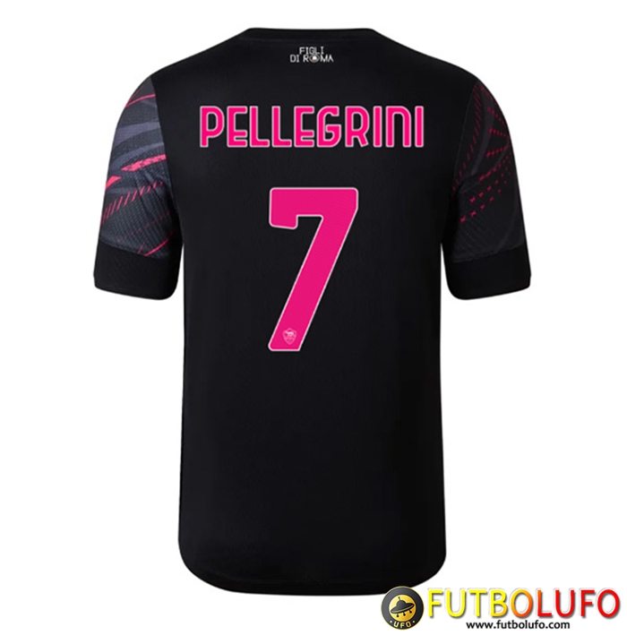 Camisetas De Futbol AS Roma (PELLEGRINI #7) 2022/2023 Tercera