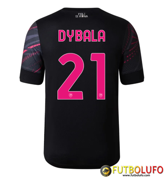 Camisetas De Futbol AS Roma (DYBALA #21) 2022/2023 Tercera