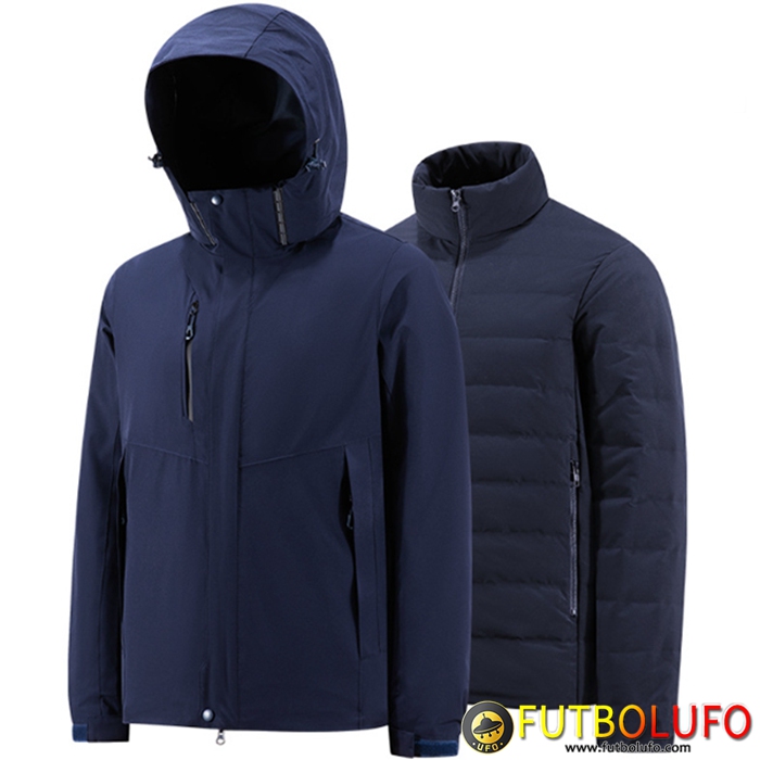 Chaqueta De Plumas de pato con capucha Mode Azul marino 2022