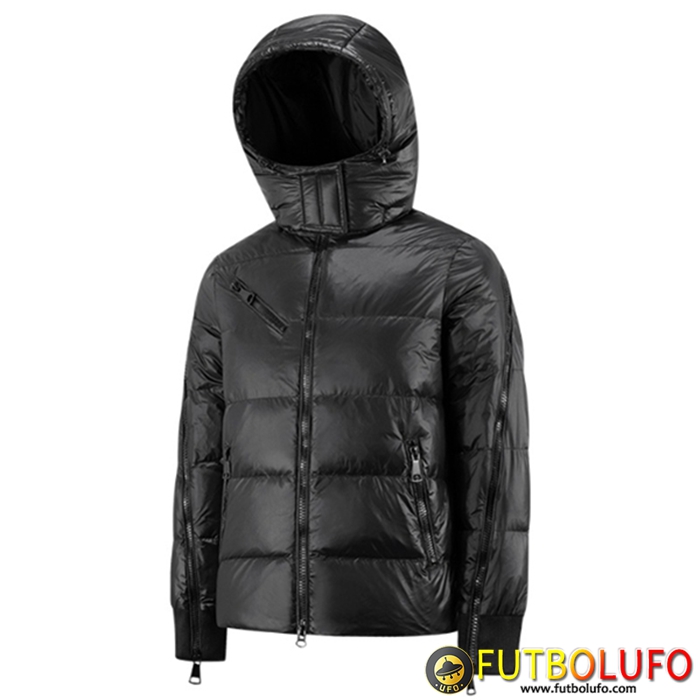 Chaqueta De Plumas de pato con capucha Mode Negro 2022