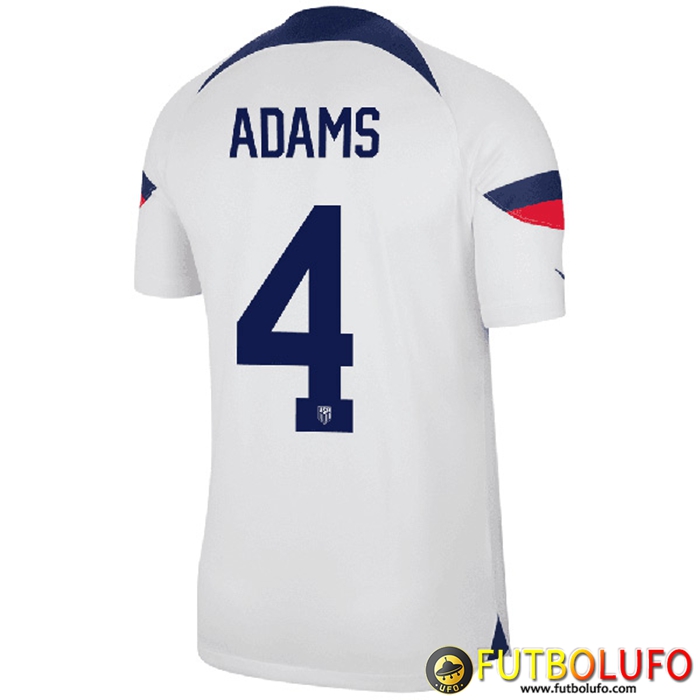 Camiseta Equipo Nacional Estados Unidos (ADAMS #4) 2022/2023 Primera