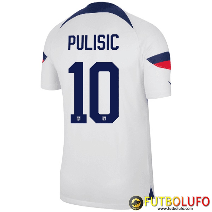 Camiseta Equipo Nacional Estados Unidos (PULISIC #10) 2022/2023 Primera