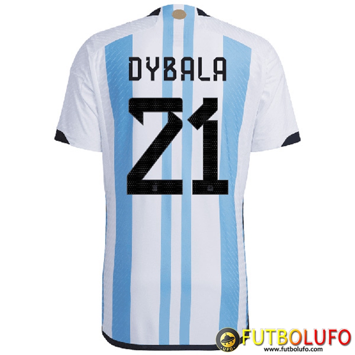 Camiseta Equipo Nacional Argentina (DYBALA #21) 2022/2023 Primera