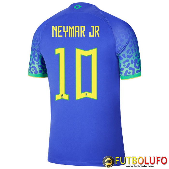 Camiseta Equipo Nacional Brasil (NEYMAR JR #10) 2022/2023 Segunda
